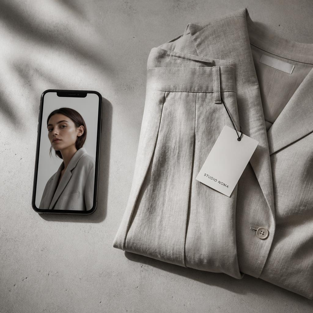Upload person and outfit